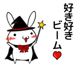so cute rabbit usakichi.5 Halloween.ver sticker #13261481