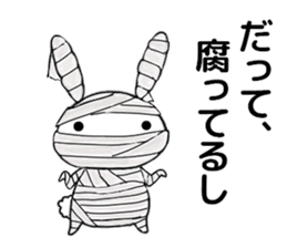 so cute rabbit usakichi.5 Halloween.ver sticker #13261482