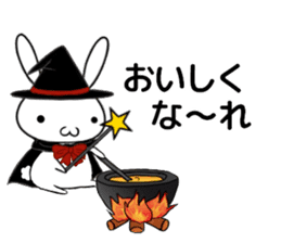 so cute rabbit usakichi.5 Halloween.ver sticker #13261487