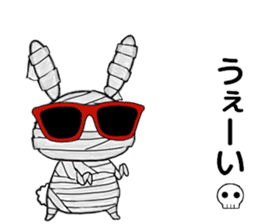 so cute rabbit usakichi.5 Halloween.ver sticker #13261492