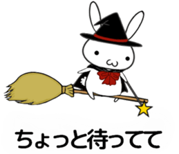 so cute rabbit usakichi.5 Halloween.ver sticker #13261493
