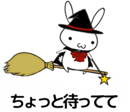 so cute rabbit usakichi.5 Halloween.ver sticker #13261493