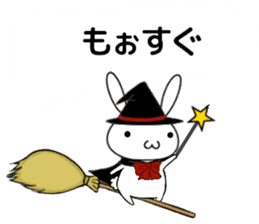so cute rabbit usakichi.5 Halloween.ver sticker #13261494