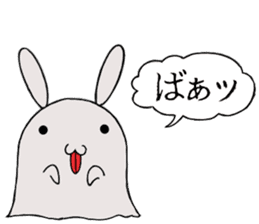 so cute rabbit usakichi.5 Halloween.ver sticker #13261495