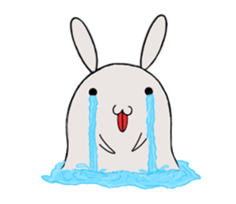 so cute rabbit usakichi.5 Halloween.ver sticker #13261500