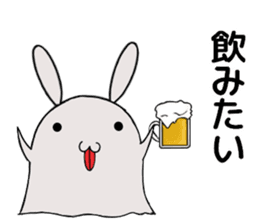 so cute rabbit usakichi.5 Halloween.ver sticker #13261501