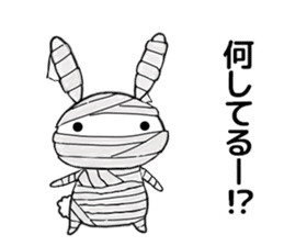 so cute rabbit usakichi.5 Halloween.ver sticker #13261502