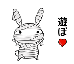so cute rabbit usakichi.5 Halloween.ver sticker #13261504