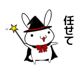 so cute rabbit usakichi.5 Halloween.ver sticker #13261506