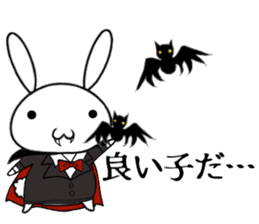 so cute rabbit usakichi.5 Halloween.ver sticker #13261509