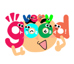 Reaction of the pretty character4. sticker #13261660