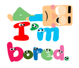 Reaction of the pretty character4. sticker #13261680