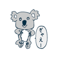 Free unrestrained animal sticker #13261816