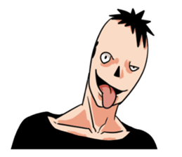 Earless Punk sticker #13263439