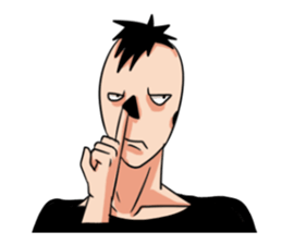 Earless Punk sticker #13263442