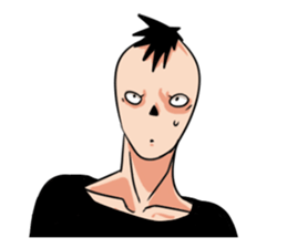 Earless Punk sticker #13263443