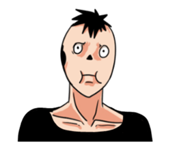 Earless Punk sticker #13263447