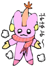 Usako-Go back to your roots-Winter sticker #13263494