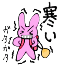 Usako-Go back to your roots-Winter sticker #13263495