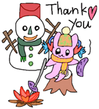 Usako-Go back to your roots-Winter sticker #13263502