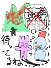 Usako-Go back to your roots-Winter sticker #13263514