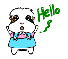 Coffee G'Pig Family sticker #13263574