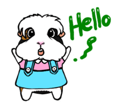 Coffee G'Pig Family sticker #13263574