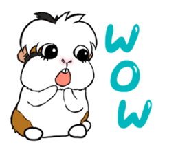 Coffee G'Pig Family sticker #13263577