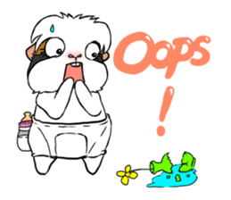 Coffee G'Pig Family sticker #13263587