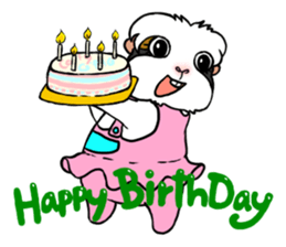 Coffee G'Pig Family sticker #13263593