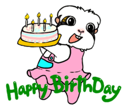 Coffee G'Pig Family sticker #13263593