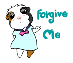 Coffee G'Pig Family sticker #13263595