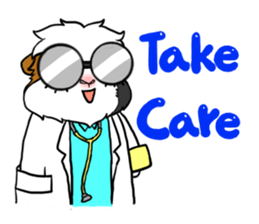 Coffee G'Pig Family sticker #13263596