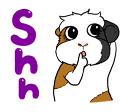 Coffee G'Pig Family sticker #13263598