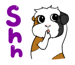 Coffee G'Pig Family sticker #13263598