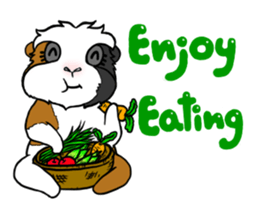 Coffee G'Pig Family sticker #13263599