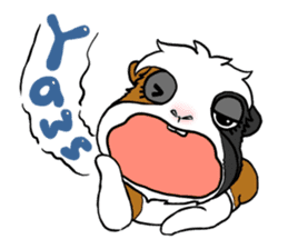 Coffee G'Pig Family sticker #13263600