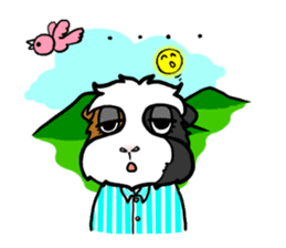 Coffee G'Pig Family sticker #13263603