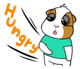 Coffee G'Pig Family sticker #13263608