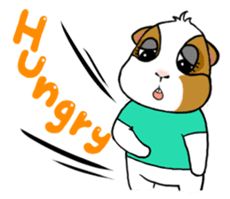 Coffee G'Pig Family sticker #13263608