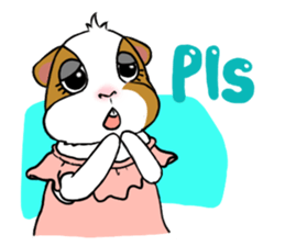 Coffee G'Pig Family sticker #13263609