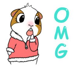 Coffee G'Pig Family sticker #13263611