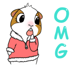 Coffee G'Pig Family sticker #13263611