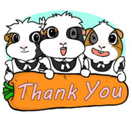 Coffee G'Pig Family sticker #13263613