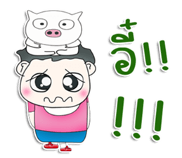 Mr. PubPub. love pig.^^ sticker #13263772