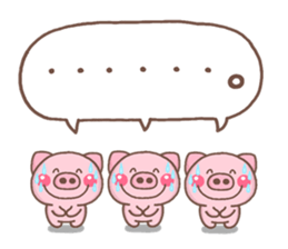 NIKONIKO miniBUTA sticker #13264526