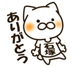 ISHIZUKA-cat sticker #13265270