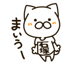 ISHIZUKA-cat sticker #13265297