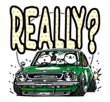 ozizo's Crazy Car Art ver.4 moving! sticker #13265552