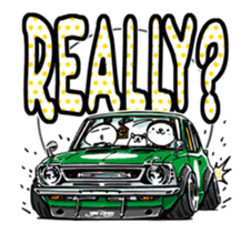 ozizo's Crazy Car Art ver.4 moving! sticker #13265552